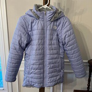 North Face Mossbud Swirl Parka (Girls L - 14/16)